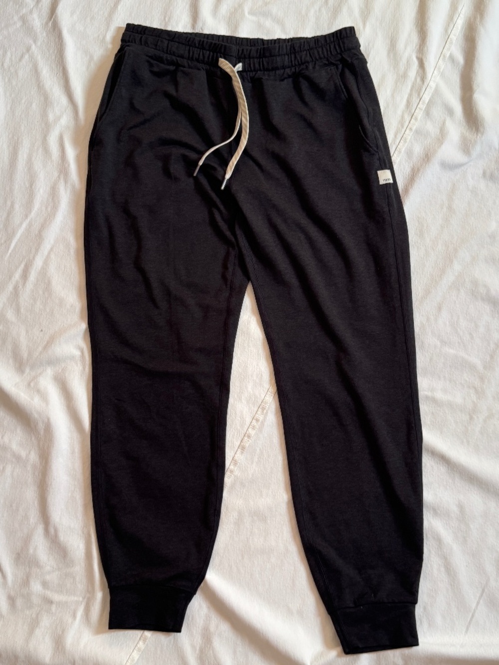 Vuori Women Joggers DreamKnit XS Black Athleisure Performance Active Travel